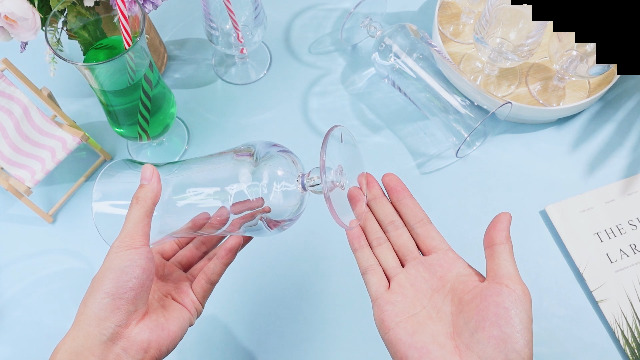 Amazon.com | Lallisa 24 Pcs Plastic Hurricane Glasses 15 oz